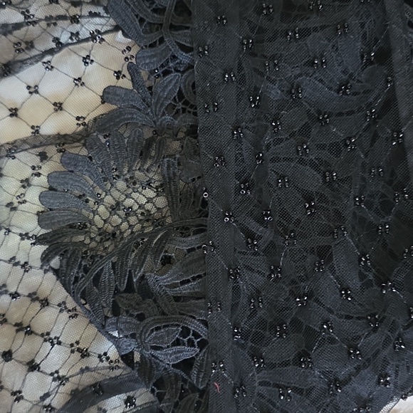 Self-Portrait Black Lace Blouse - Picture 5 of 9